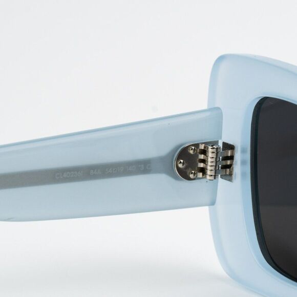 NEW Celine CL40236I 84A CELINE 3 DOTS Blue Grey Women Sunglasses - Picture 11 of 13